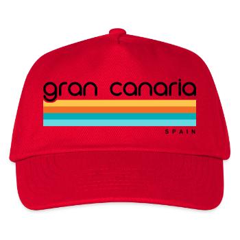 Gran Canaria - Spain - Spanien - Espana - Kanaren - Kinder Basecap - Rot - Vorne