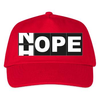 Hope Nope - Kids’ Baseball Cap - red - Front