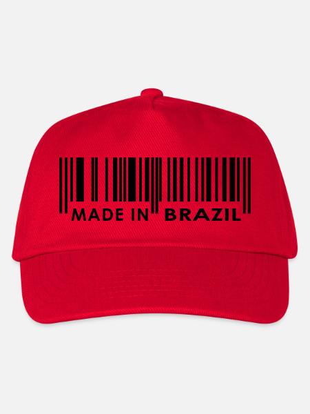Made in Brazil - Kids’ Baseball Cap - red