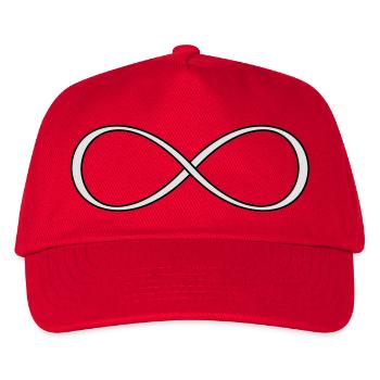 Cadeau d'amour signe infini infini - Casquette de baseball Enfant - rouge - Devant