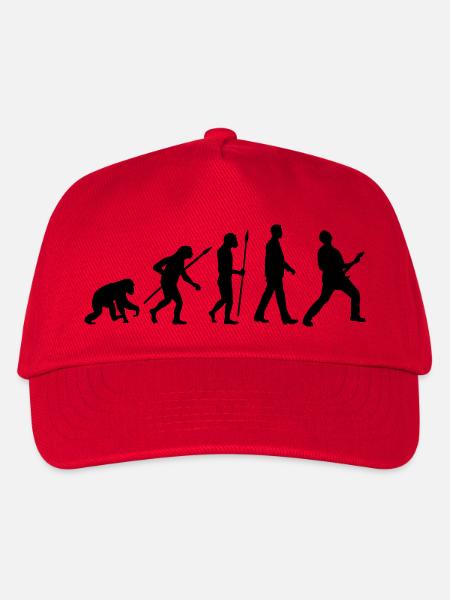 evolution_rocks_032012_a1c - Kids’ Baseball Cap - red