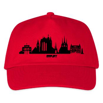 erfurt - Kinder Basecap - Rot - Vorne