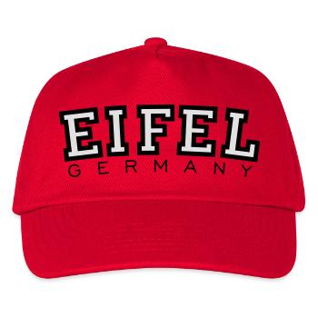Eifel Germany - Kinder Basecap - Rot - Vorne