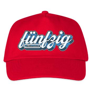 Moosach fifty Retro fifty 50 Munich Minga - Casquette de baseball Enfant - rouge - Devant
