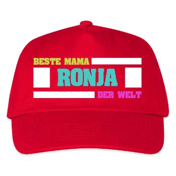 Mother Ronja - Kids’ Baseball Cap - red - Front