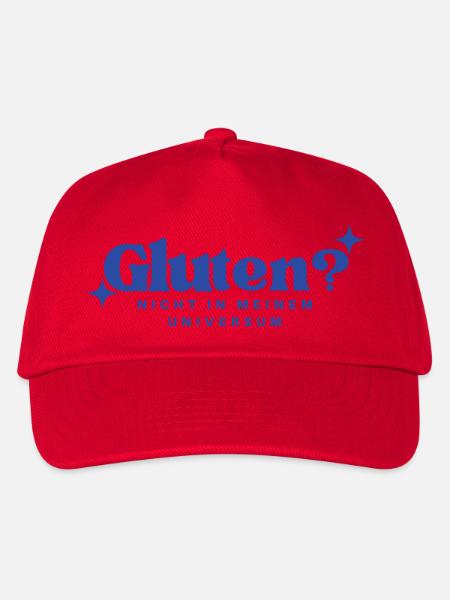 Gluten? Nicht in meinem Universum - Kinder Basecap - Rot