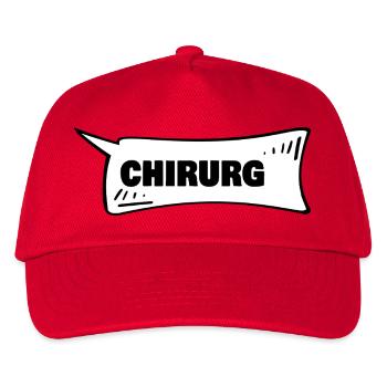 Geschenk für Chirurg - Kinder Basecap - Rot - Vorne