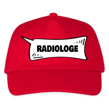 Radiologe - Kinder Basecap - Rot - Vorne