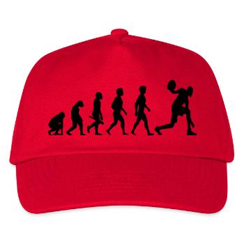 basketball basketball dribbling dunking center team4 - Kids’ Baseball Cap - red - Front