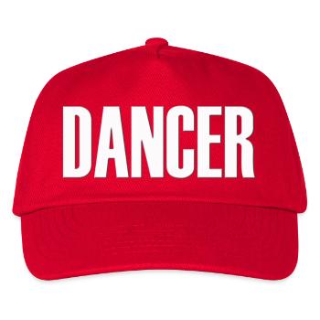 danseur break hip hop danse danse amour musique disco - Casquette de baseball Enfant - rouge - Devant