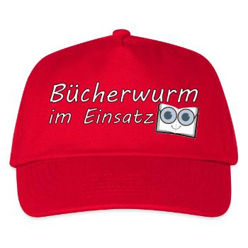 Livre de luxe - Casquette de baseball Enfant - rouge - Devant