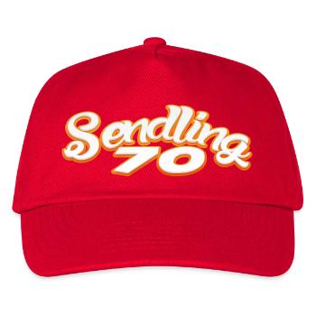 Sendling siebzig 70 Candy München089 Minga 089  - Kinder Basecap - Rot - Vorne