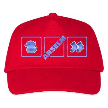Child Anselm - Kids’ Baseball Cap - red - Front