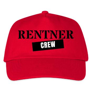 Retired Crew - Retirement Gift Team - Kids’ Baseball Cap - red - Front