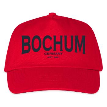 Bochum - Kinder Basecap - Rot - Vorne