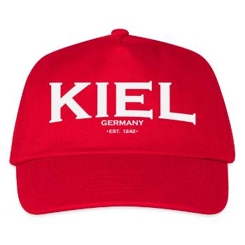 Kiel - Kinder Basecap - Rot - Vorne