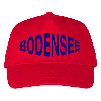 BODENSEE - Kinder Basecap - Rot - Vorne