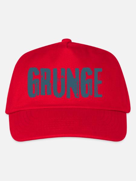 Grunge - Kinder Basecap - Rot