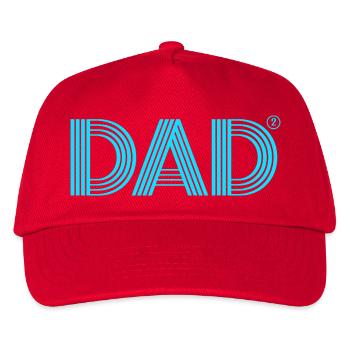 Père Gémeaux Papa Gémeaux - Casquette de baseball Enfant - rouge - Devant