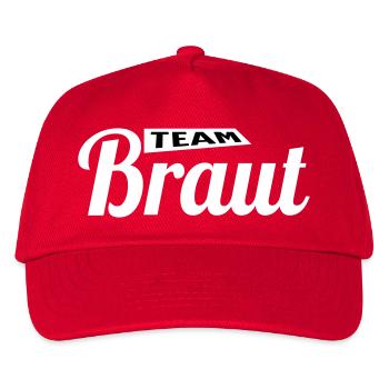 Die Braut!  - Kinder Basecap - Rot - Vorne