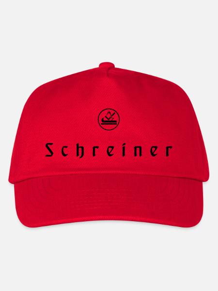 Schreiner - Kinder Basecap - Rot