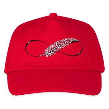 Cute Lines Infinity Spring - Kids’ Baseball Cap - red - Front
