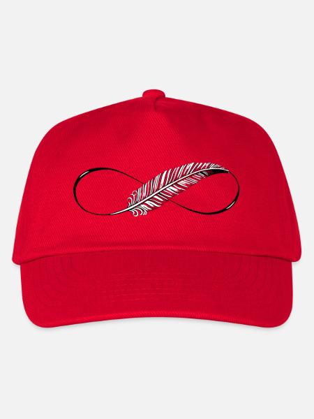 Cute Lines Infinity Spring - Kids’ Baseball Cap - red
