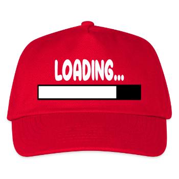LOADING - Kids’ Baseball Cap - red - Front