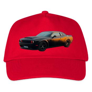 Challenger - Kinder Basecap - Rot - Vorne