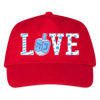 Hanukah Hanukkah Chanukkah Dreidel - Kids’ Baseball Cap - red - Front
