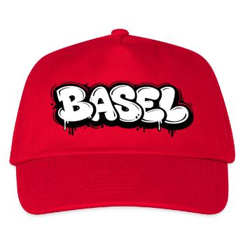 Graffiti de la bulle de Bâle - Casquette de baseball Enfant - rouge - Devant
