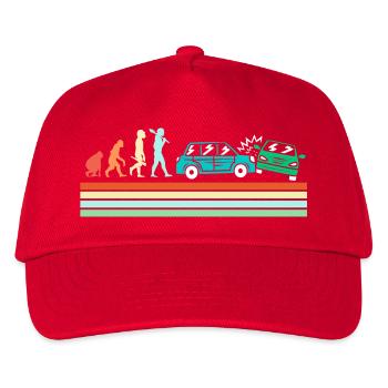 Demolition Derby - Kinder Basecap - Rot - Vorne