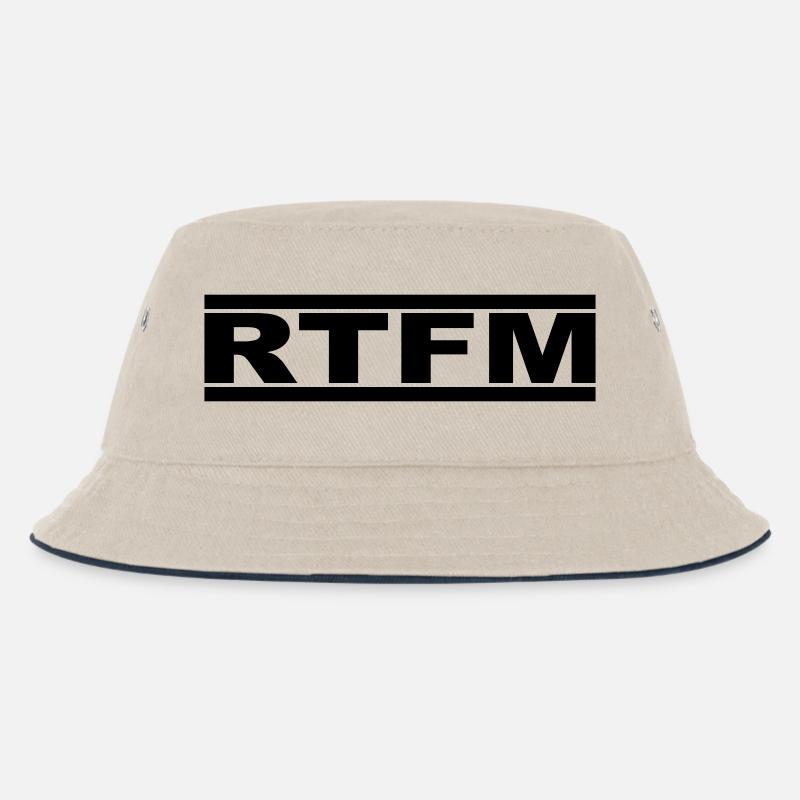 RTFM - Bob Enfant - blanc cassé/bleu marine
