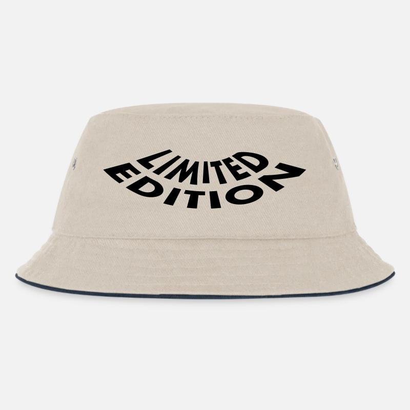 limited_edition - Kinder Bucket Hat - Natur/Navy
