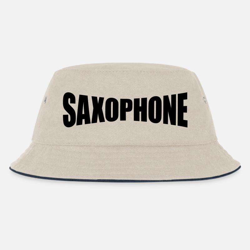saxophone - Bob Enfant - blanc cassé/bleu marine