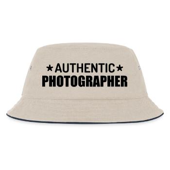 photographe / photographie / photo / video - Bob Enfant - blanc cassé/bleu marine - Devant