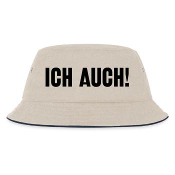 Ich bin schizophren! Part 2 - Kinder Bucket Hat - Natur/Navy - Vorne