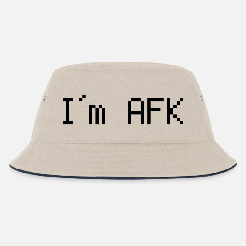 I´m afk - Bob Enfant - blanc cassé/bleu marine