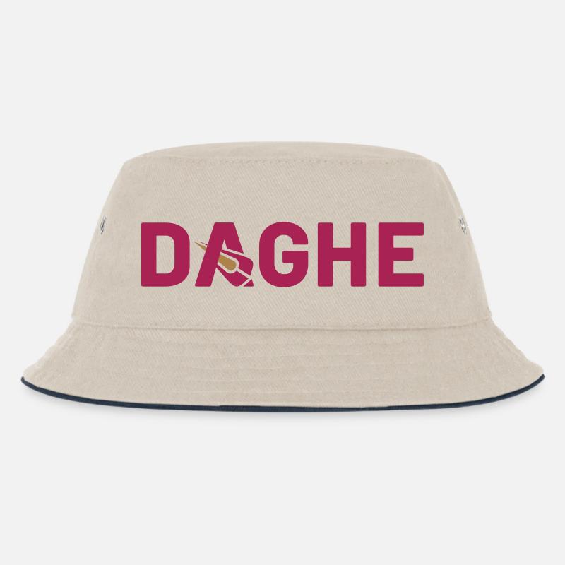 Monaco DAGHE Logo - Bob Enfant - blanc cassé/bleu marine