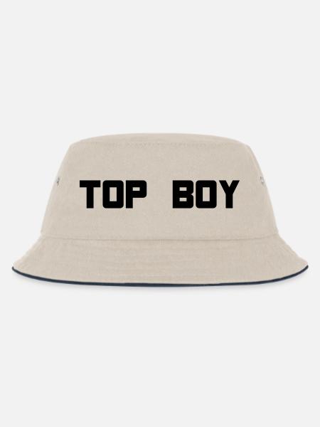 top boy - Kinder Bucket Hat - Natur/Navy