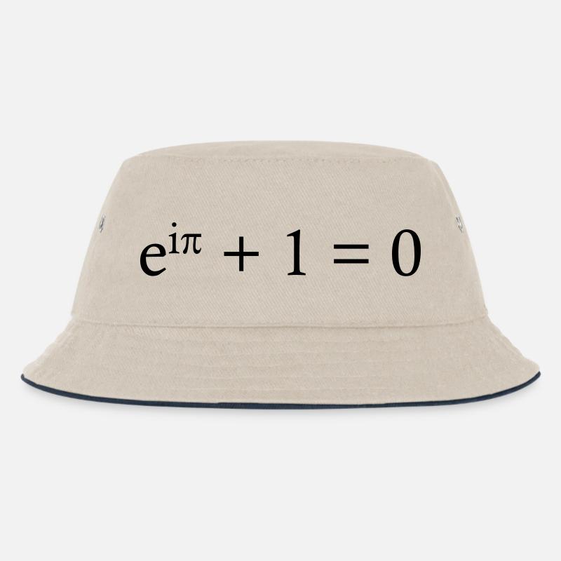 euler - Kinder Bucket Hat - Natur/Navy