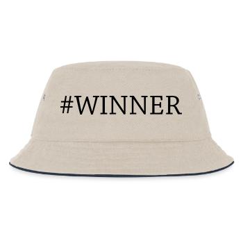 Winner - Kinder Bucket Hat - Natur/Navy - Vorne