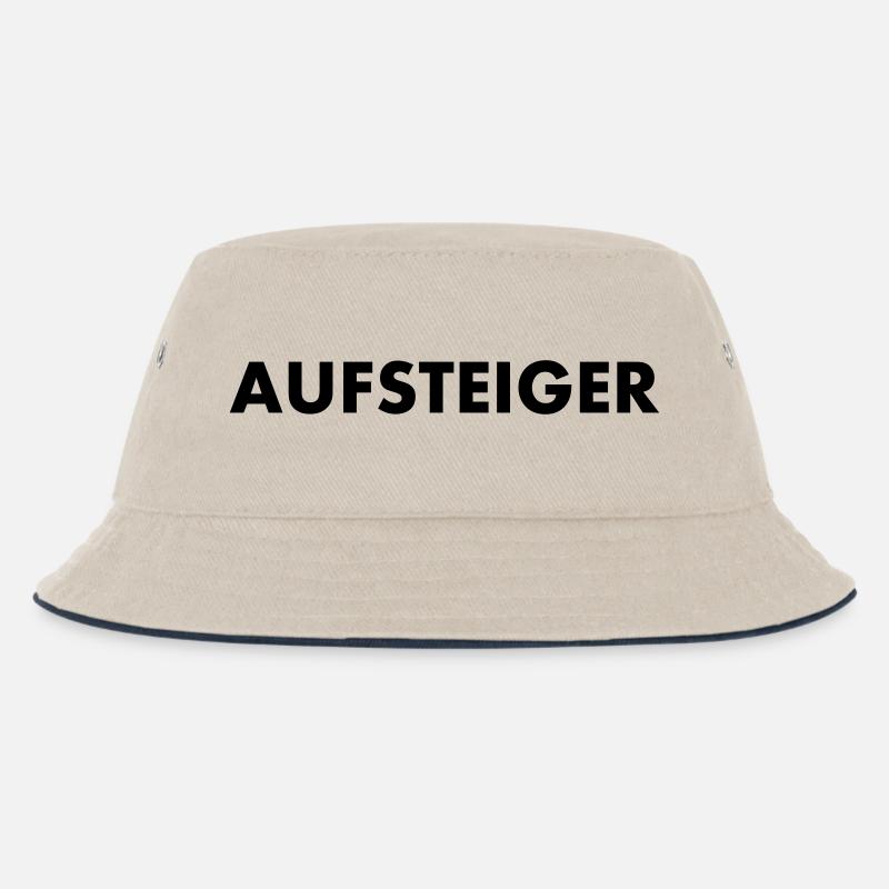 aufsteiger - Kinder Bucket Hat - Natur/Navy