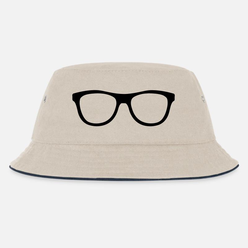 Nerd Hispter Lunettes - Lunettes - Bob Enfant - blanc cassé/bleu marine