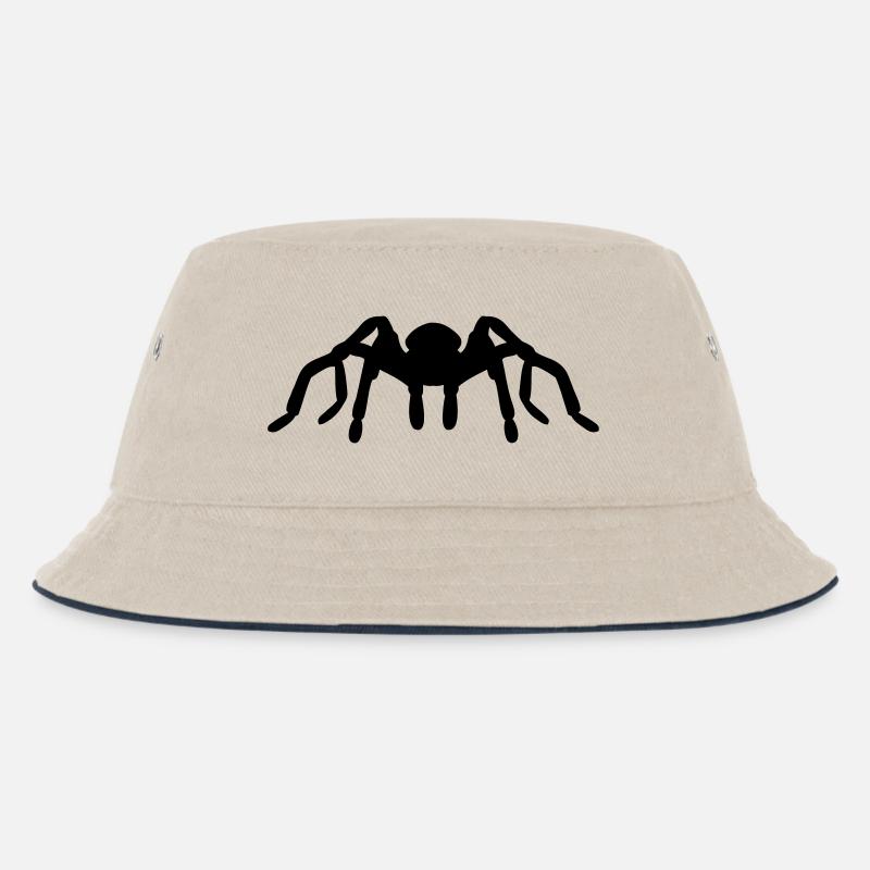 Tarantel - Kinder Bucket Hat - Natur/Navy