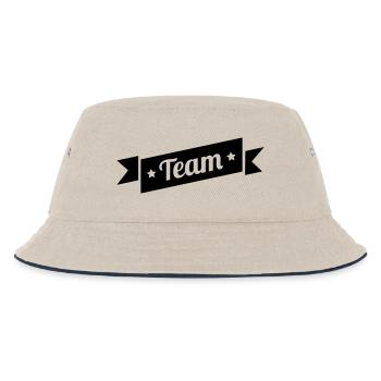 team - Bob Enfant - blanc cassé/bleu marine - Devant