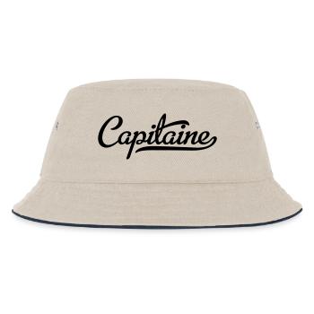Capitaine - Bob Enfant - blanc cassé/bleu marine - Devant