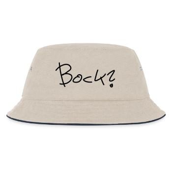 Bock? - Kinder Bucket Hat - Natur/Navy - Vorne