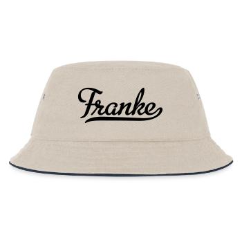 Franke - Kinder Bucket Hat - Natur/Navy - Vorne