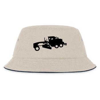 niveleuse grader grading lame bull - Bob Enfant - blanc cassé/bleu marine - Devant